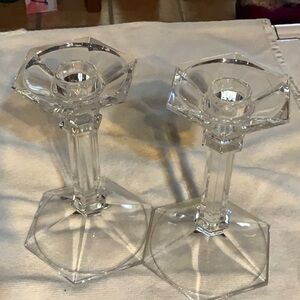 Crystal candle sticks